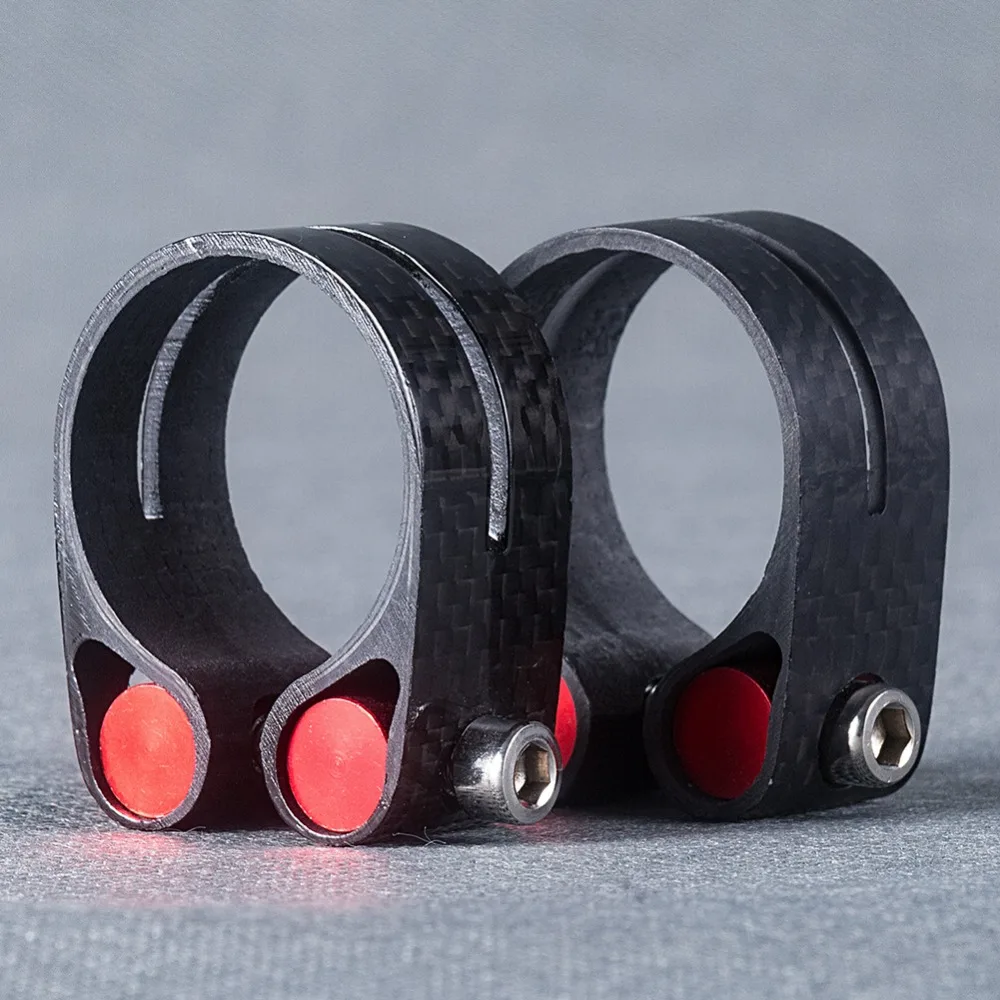 Ultralight Matte Glossy 3K Carbon Fiber Bicycle Quick Seatpost Clamp Mountain Road Bike Seat Post Clamp 34.9/31.8mm
Ultralight Matte Glossy 3K Carbon Fiber Bicycle Quick Seatpost Clamp Mountain Road Bike Seat Post Clamp 34.9/31.8mm