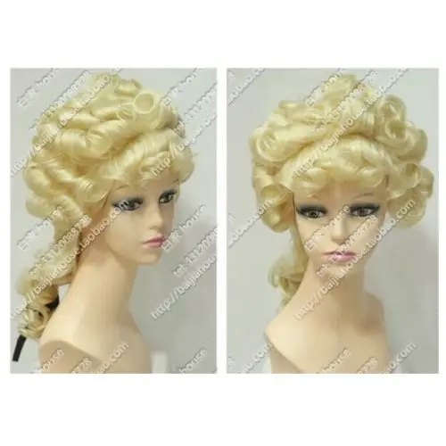 FREE SHIPPING~~~~~ 2015 Masquerade Party Judge Wig Queen Noble Palace Cosplay |