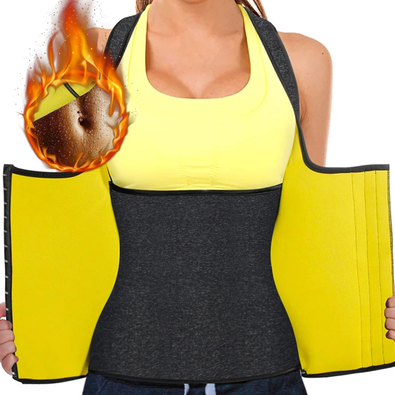NINGMI Hot Neoprene Body Shaper Shirts Tank Tops Women Thermo Sweat Sauna Vest Slimming Waist Trainer Slim Fitness Tight Cincher
NINGMI Hot Neoprene Body Shaper Shirts Tank Tops Women Thermo Sweat Sauna Vest Slimming Waist Trainer Slim Fitness Tight Cincher