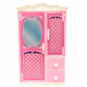 NK One Set Doll Accessories Pink Luxury Wardrobe Closet For Barbie Doll Princess Dream room Furniture Miniature Gift 002A DZ
NK One Set Doll Accessories Pink Luxury Wardrobe Closet For Barbie Doll Princess Dream room Furniture Miniature Gift 002A DZ