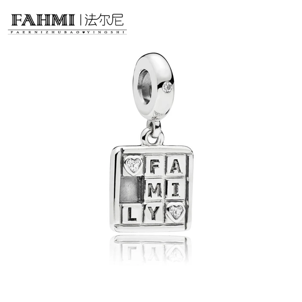 FAHMI 100% 925 Sterling Silver Charming Retro Elegant FAMILY GAME HANGING CHARM Pendant Women Gift Jewelry Original 797626CZ
FAHMI 100% 925 Sterling Silver Charming Retro Elegant FAMILY GAME HANGING CHARM Pendant Women Gift Jewelry Original 797626CZ