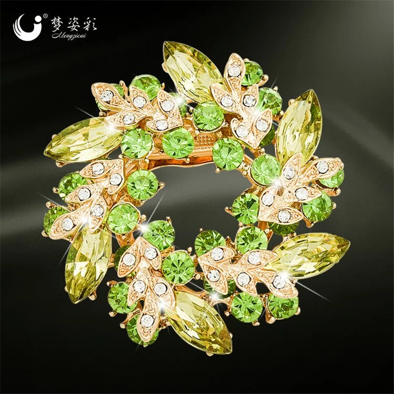 Mziking New Crystal Rhinestone Brooches for Women Golden Chinese Redbud Flower Brooch Pins Wedding Jewelry Brooches for Scarf
Mziking New Crystal Rhinestone Brooches for Women Golden Chinese Redbud Flower Brooch Pins Wedding Jewelry Brooches for Scarf