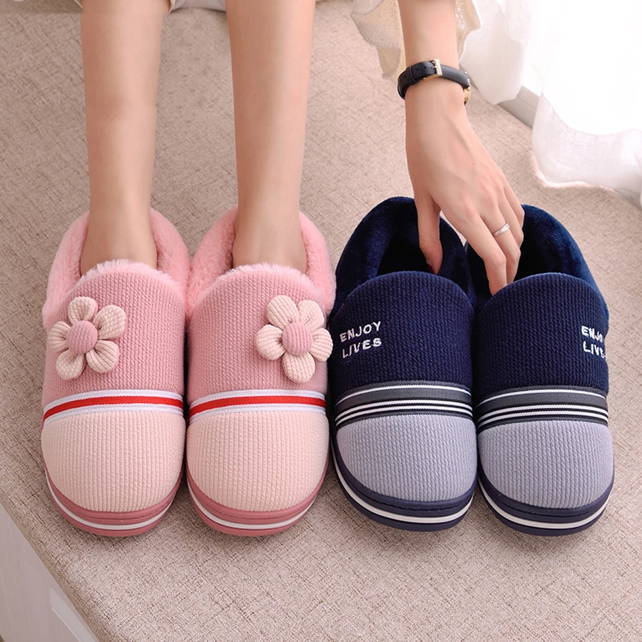 Sweet Flower Winter Warm Home Slippers Women House Shoes Soft Cotton Fabric Ladies Bedroom Floor Plush Indoor Slippers 2018 New
Sweet Flower Winter Warm Home Slippers Women House Shoes Soft Cotton Fabric Ladies Bedroom Floor Plush Indoor Slippers 2018 New