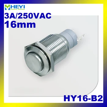 Stainless High flush head HY16-B2 1NO 1NC / 2NO 2NC resetable / self-locking 1NO 1NC / 2NO 2NC waterproof push button
Stainless High flush head HY16-B2 1NO 1NC / 2NO 2NC resetable / self-locking 1NO 1NC / 2NO 2NC waterproof push button