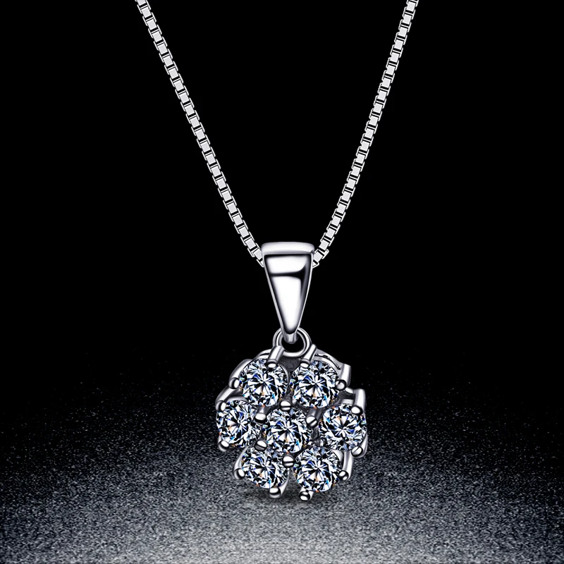 Cute Small Flower Necklace Solid 925 Sterling Silver base Pendant Zirconia Lovely 925 silver Jewelry Best gift for daughter
Cute Small Flower Necklace Solid 925 Sterling Silver base Pendant Zirconia Lovely 925 silver Jewelry Best gift for daughter