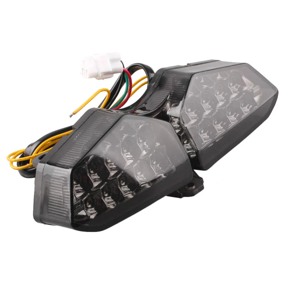 For Yamaha YZF R6 Integrated LED Rear Taillight Tail Light Turn Signal Turning Lamp 2003 2004 2005 Motorbike Parts Accessories
For Yamaha YZF R6 Integrated LED Rear Taillight Tail Light Turn Signal Turning Lamp 2003 2004 2005 Motorbike Parts Accessories