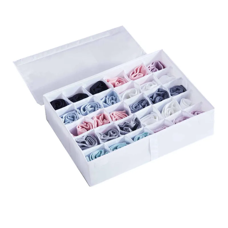 30 grid Underwear Storage Box Lingerie Socks Protector Holder Home Wardrobe Closet Drawer Organizer Accessories Supplies Product
30 grid Underwear Storage Box Lingerie Socks Protector Holder Home Wardrobe Closet Drawer Organizer Accessories Supplies Product