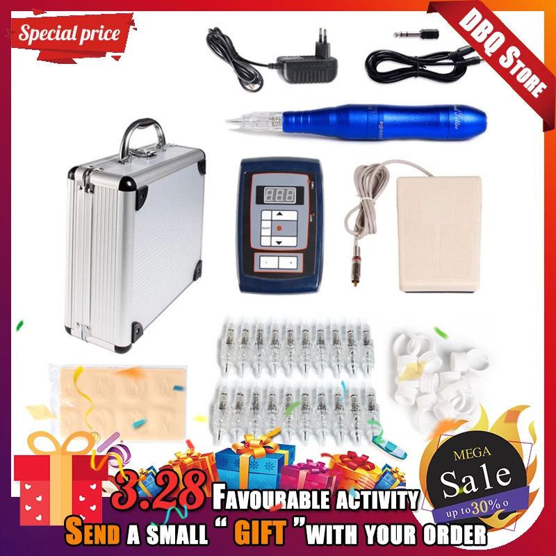 Permanent Makeup Machine 6colors eyebrow lip tattoo machine pen Cosmetics Kit
Permanent Makeup Machine 6colors eyebrow lip tattoo machine pen Cosmetics Kit