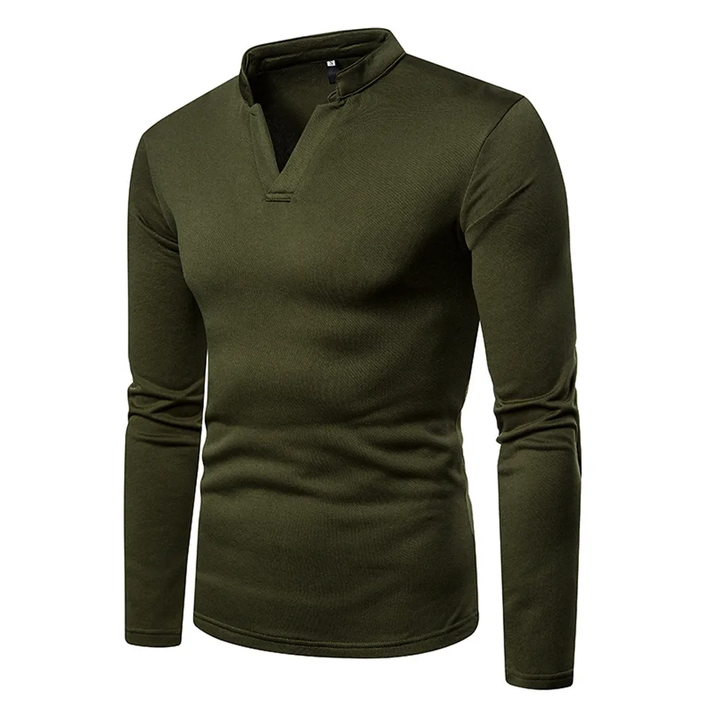 Men's Autumn Winter Casual Brushed V-Neck Long Sleeve Base Shirt Male Shirt Tops Male Mandarin Collar Sexy V Neck new
Men's Autumn Winter Casual Brushed V-Neck Long Sleeve Base Shirt Male Shirt Tops Male Mandarin Collar Sexy V Neck new