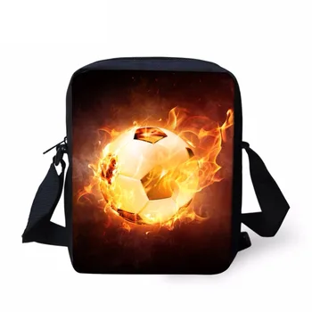 

Cool 3D Fire Foot Ball Print Boys Girls Mini School Bags Kindergarten Students Soccerly Bookbags Kids Crossbody Bag Sumka