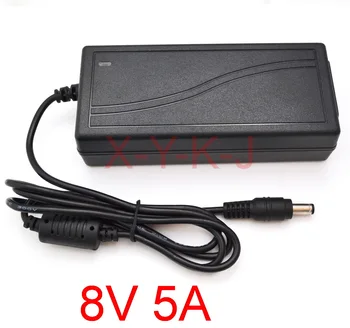 10PCS 8V 5A High quality IC solutions AC 100V-240V DC 8V 5A 5000mA Switch power supply, 40W LED adapter, DC 5.5mmx 2.1mm-2.5mm
10PCS 8V 5A High quality IC solutions AC 100V-240V DC 8V 5A 5000mA Switch power supply, 40W LED adapter, DC 5.5mmx 2.1mm-2.5mm