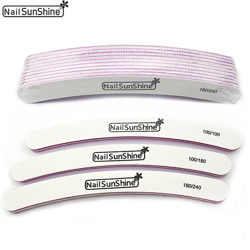 High Quality 10pcs Nail File For UV Gel Lime 100/180/240 Sanding Polish Buffing Blocks Tips Lixa Banana Curve Pedicure Manicure
High Quality 10pcs Nail File For UV Gel Lime 100/180/240 Sanding Polish Buffing Blocks Tips Lixa Banana Curve Pedicure Manicure