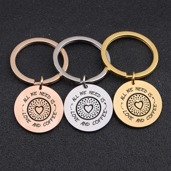 1 pcs Gift Key Chain To Friends Sister Brother Key Pendant We Need Is Coffee And Love For Couple Coffee Lover Jewelry
1 pcs Gift Key Chain To Friends Sister Brother Key Pendant We Need Is Coffee And Love For Couple Coffee Lover Jewelry