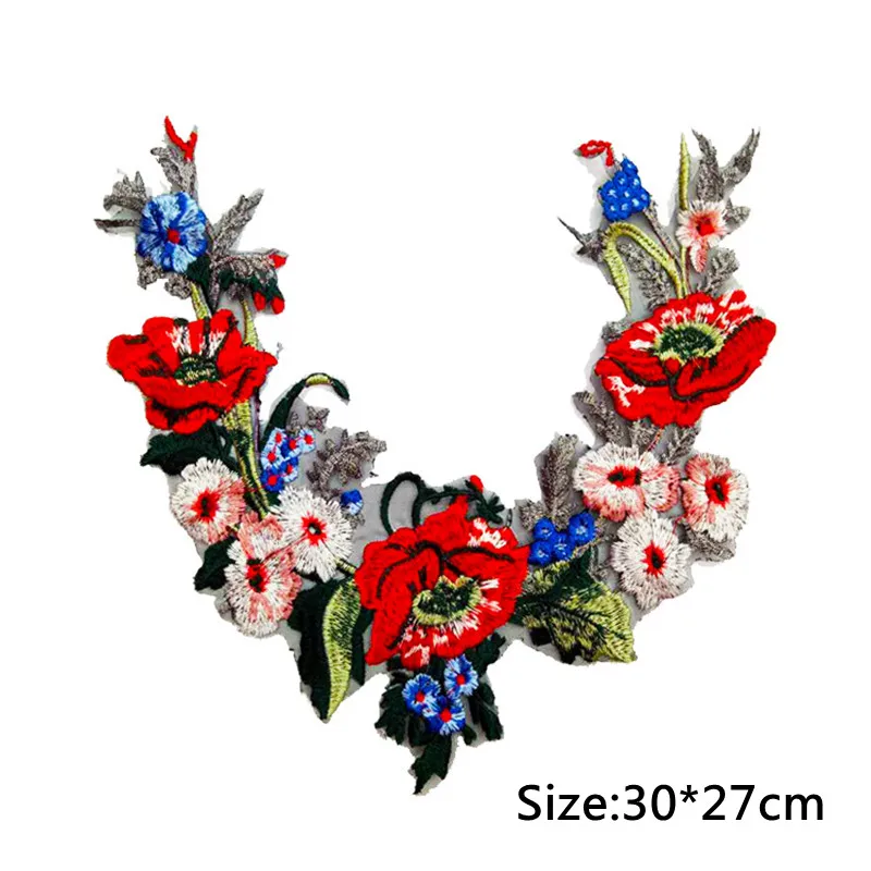 FFLACELL Red Flower Body Embroidery Neckline Lace Applique Trimmings Collar for Evening Dress Sewing DIY
FFLACELL Red Flower Body Embroidery Neckline Lace Applique Trimmings Collar for Evening Dress Sewing DIY