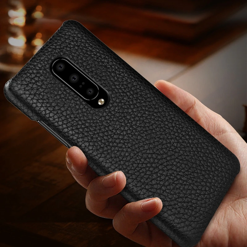 for Oneplus 7 Pro Case Litchi Pattern Genuine Leather Back Case for Oneplus 6T Luxury Real Leather Case for One plus 7
for Oneplus 7 Pro Case Litchi Pattern Genuine Leather Back Case for Oneplus 6T Luxury Real Leather Case for One plus 7