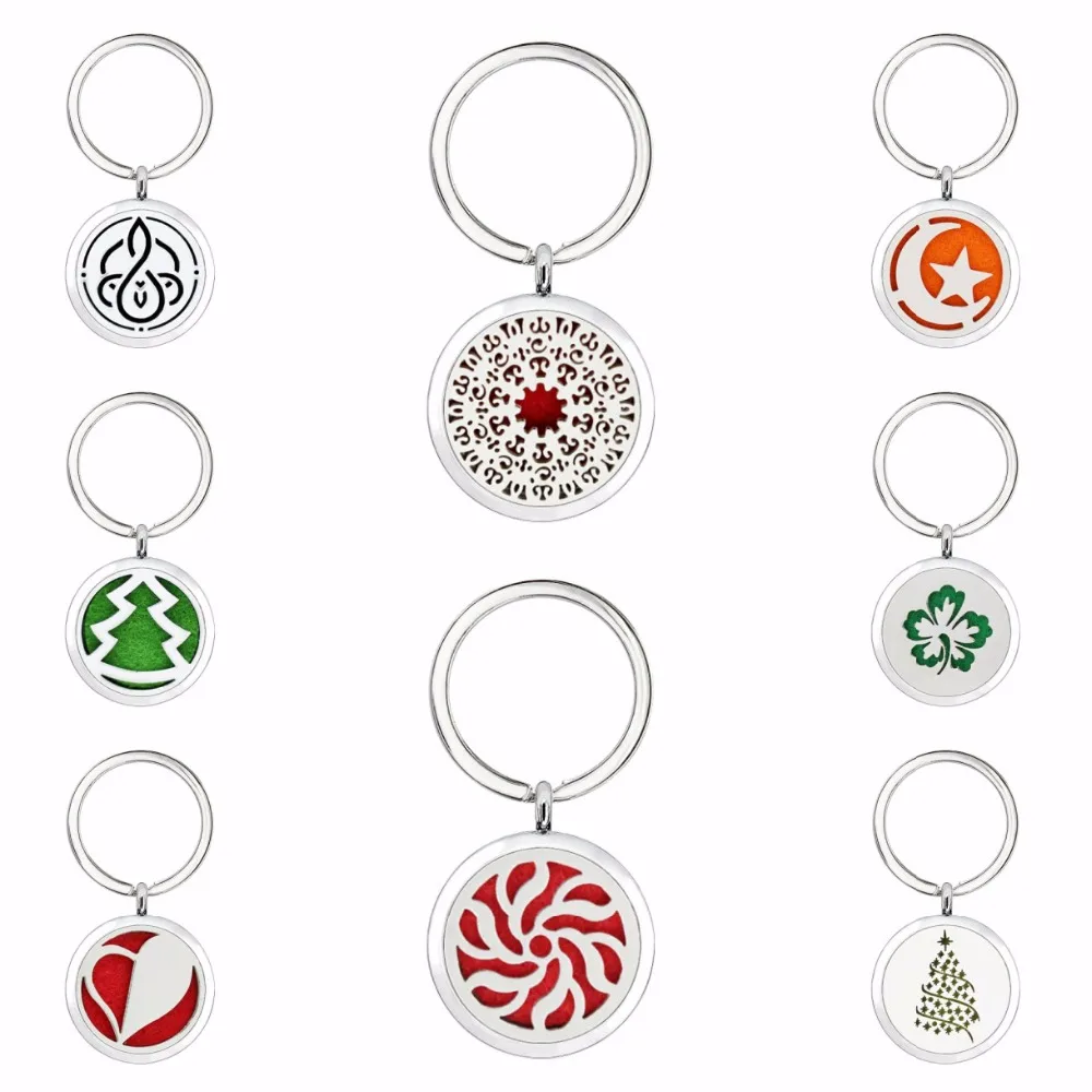 30mm Diffuser Keychain Heart Flower Moon Stars Essential Oil Aromatherapy Diffuser Perfume Locket Keyring 5pcs Random Pads Gifts
30mm Diffuser Keychain Heart Flower Moon Stars Essential Oil Aromatherapy Diffuser Perfume Locket Keyring 5pcs Random Pads Gifts