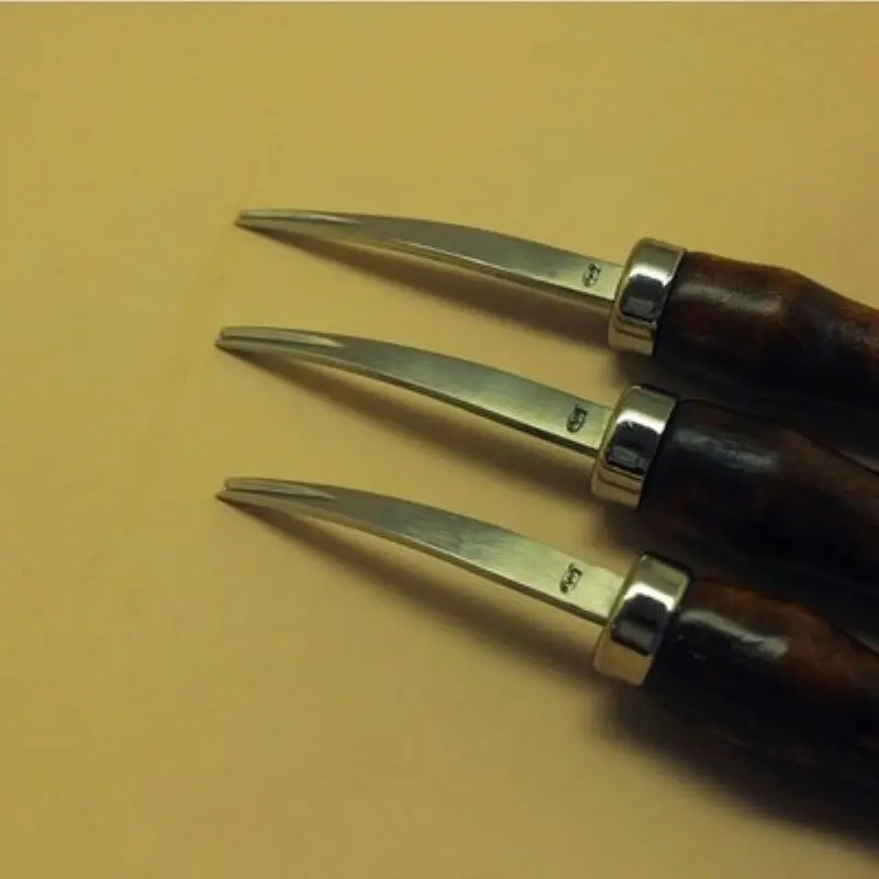 Johnleather Craft Tool 316L Stainless Steel Edge Bevelers With Wooden Handle 0.8mm,1.0mm,1.2mm
Johnleather Craft Tool 316L Stainless Steel Edge Bevelers With Wooden Handle 0.8mm,1.0mm,1.2mm