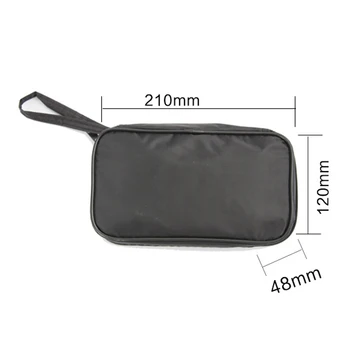 Waterproof Tools Bag Multimeter Black Canvas Bag for UT61 Series Digital Multimeter Cloth Durable20*12*4cm
Waterproof Tools Bag Multimeter Black Canvas Bag for UT61 Series Digital Multimeter Cloth Durable20*12*4cm