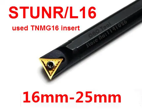 1PCS S16Q-STUNR16 S18Q-STUNR16 S20R-STUNR16 S25S-STUNR16 STUNR/L STUNL CNC Turning Lathe tools suit for TNMG16
1PCS S16Q-STUNR16 S18Q-STUNR16 S20R-STUNR16 S25S-STUNR16 STUNR/L STUNL CNC Turning Lathe tools suit for TNMG16