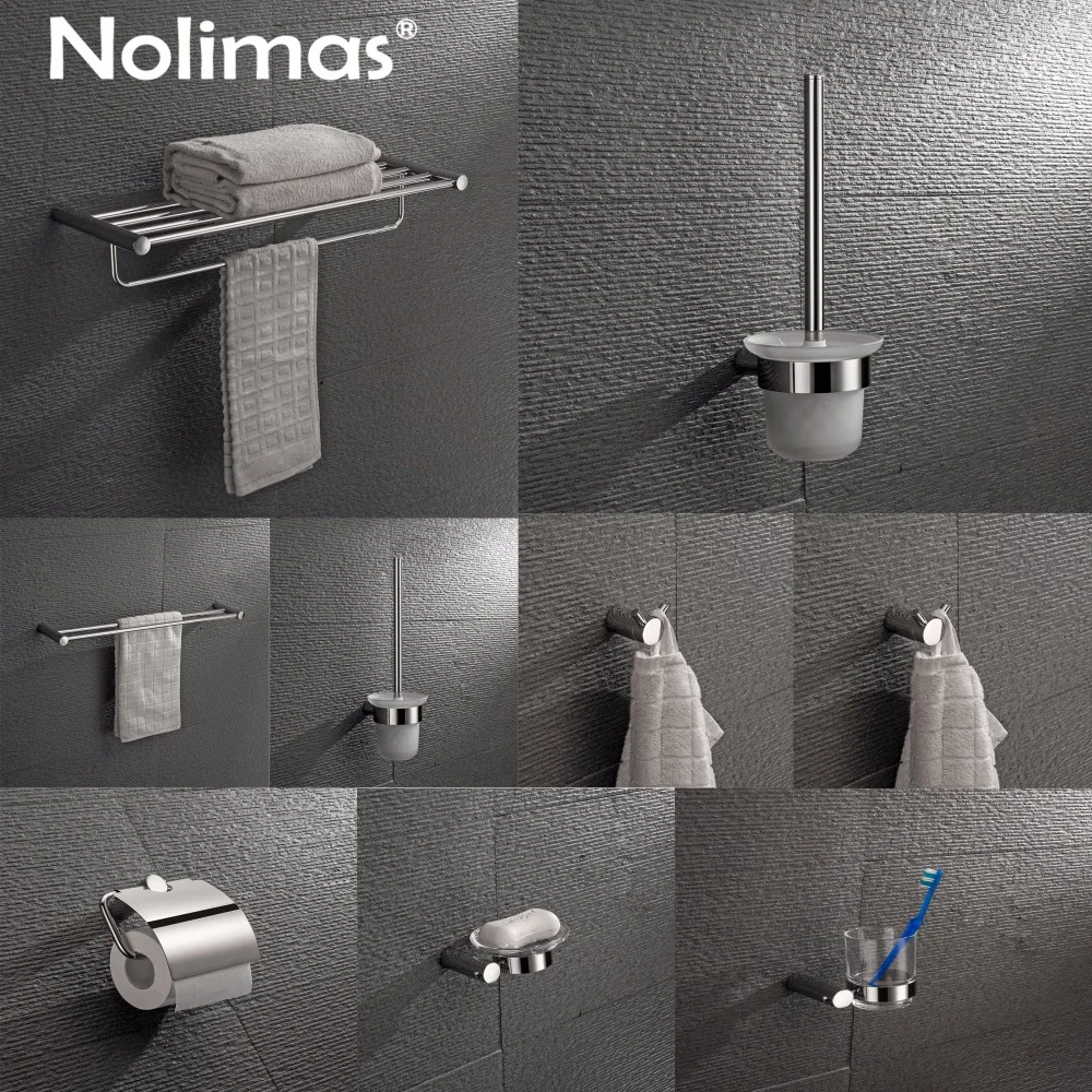 SUS 304 Stainless Steel Mirror Polished Bathroom Accessories Set Toilet Paper Holder Towel Bar And Robe Hook Clothes
SUS 304 Stainless Steel Mirror Polished Bathroom Accessories Set Toilet Paper Holder Towel Bar And Robe Hook Clothes