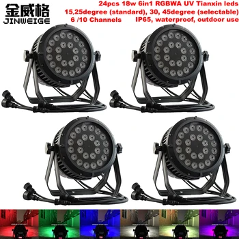 Free Shipping 4pcs/lot High Power IP65 Waterproof 24*18W 6in1 RGBAW UV LED Par Can Outdoor Par Light
Free Shipping 4pcs/lot High Power IP65 Waterproof 24*18W 6in1 RGBAW UV LED Par Can Outdoor Par Light