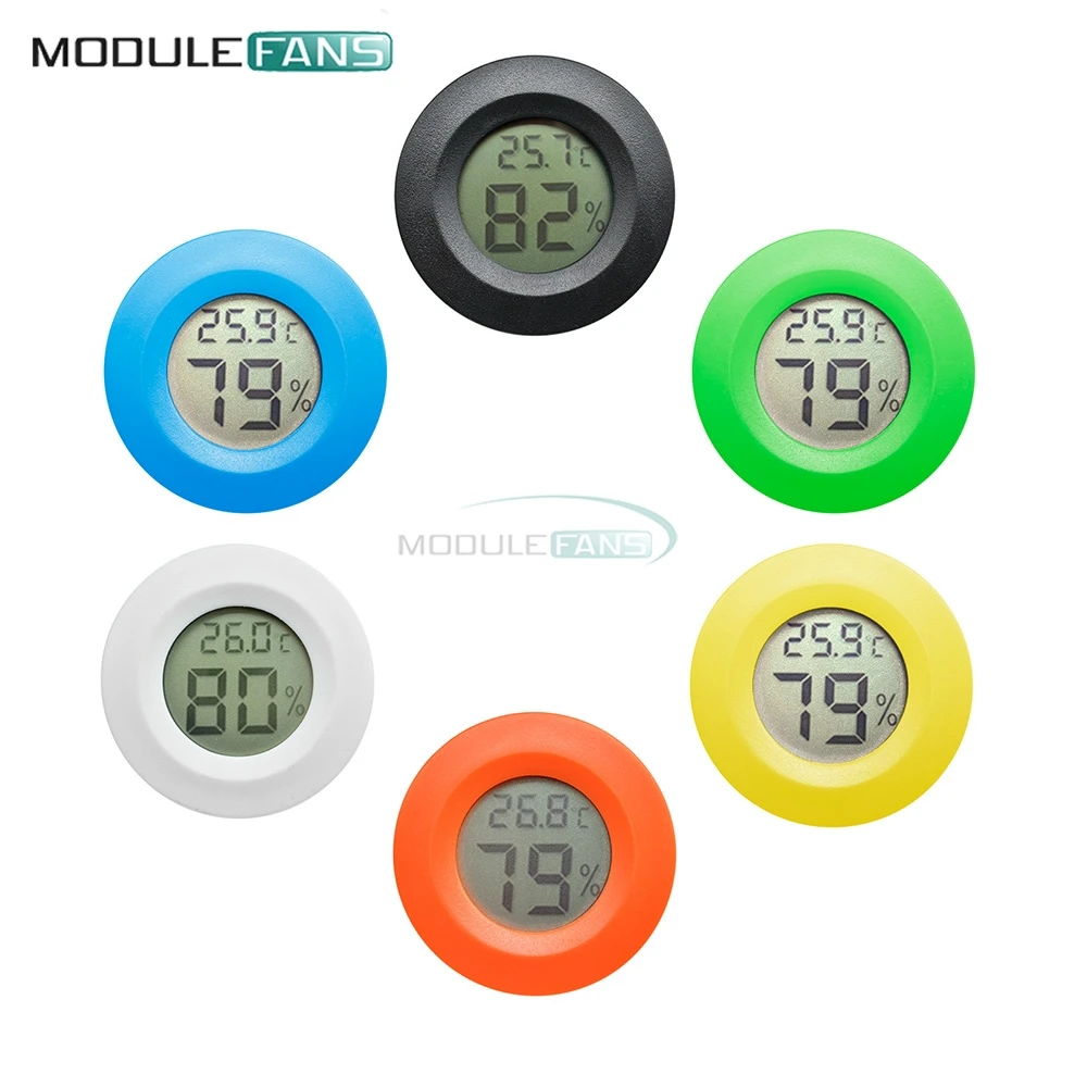 Mini LCD Digital Thermometer Hygrometer Fridge Freezer Tester Temperature Humidity Meter Detector 6 Colors
Mini LCD Digital Thermometer Hygrometer Fridge Freezer Tester Temperature Humidity Meter Detector 6 Colors