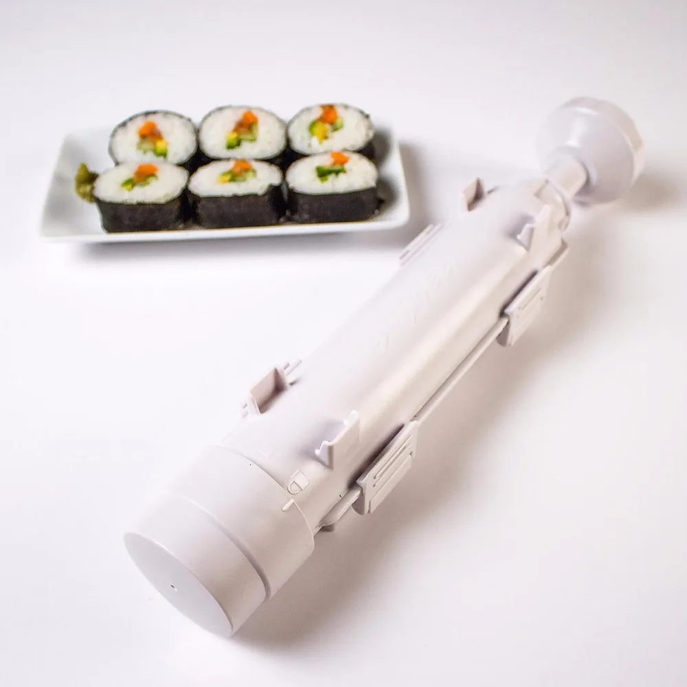 Sushi Maker Roller Roll Mold Roller Bazooka Rice Meat Vegetables Sushi Making Machine Kitchen Sushi Tools sushi bazooka
Sushi Maker Roller Roll Mold Roller Bazooka Rice Meat Vegetables Sushi Making Machine Kitchen Sushi Tools sushi bazooka