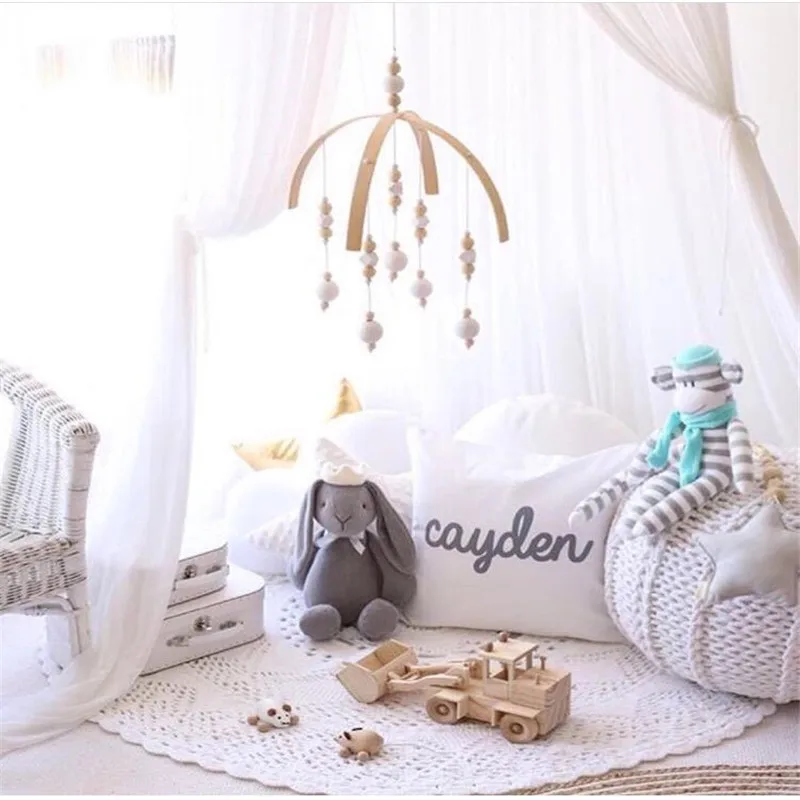 Baby Rattles Mobile Wooden Beads Wind Chimes Bell Toys For Kids Room Bed Hanging Decor Tent Decor Photography Props Gifts
Baby Rattles Mobile Wooden Beads Wind Chimes Bell Toys For Kids Room Bed Hanging Decor Tent Decor Photography Props Gifts