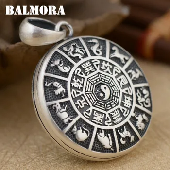 BALMORA 100% Real 990 Pure Silver Rotatable Zodiac Design Pendants for Women Mother Father Gift Jewelry Without a Chain SY13979
BALMORA 100% Real 990 Pure Silver Rotatable Zodiac Design Pendants for Women Mother Father Gift Jewelry Without a Chain SY13979