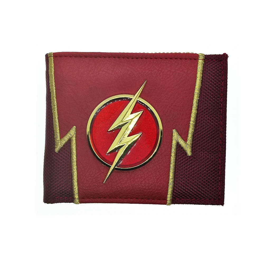 New Design Fashion The Flash Pu Short wallet Boys Girls zip Pocket Bifold Photo Card Holder Layers leather Coin Purse Gift
New Design Fashion The Flash Pu Short wallet Boys Girls zip Pocket Bifold Photo Card Holder Layers leather Coin Purse Gift