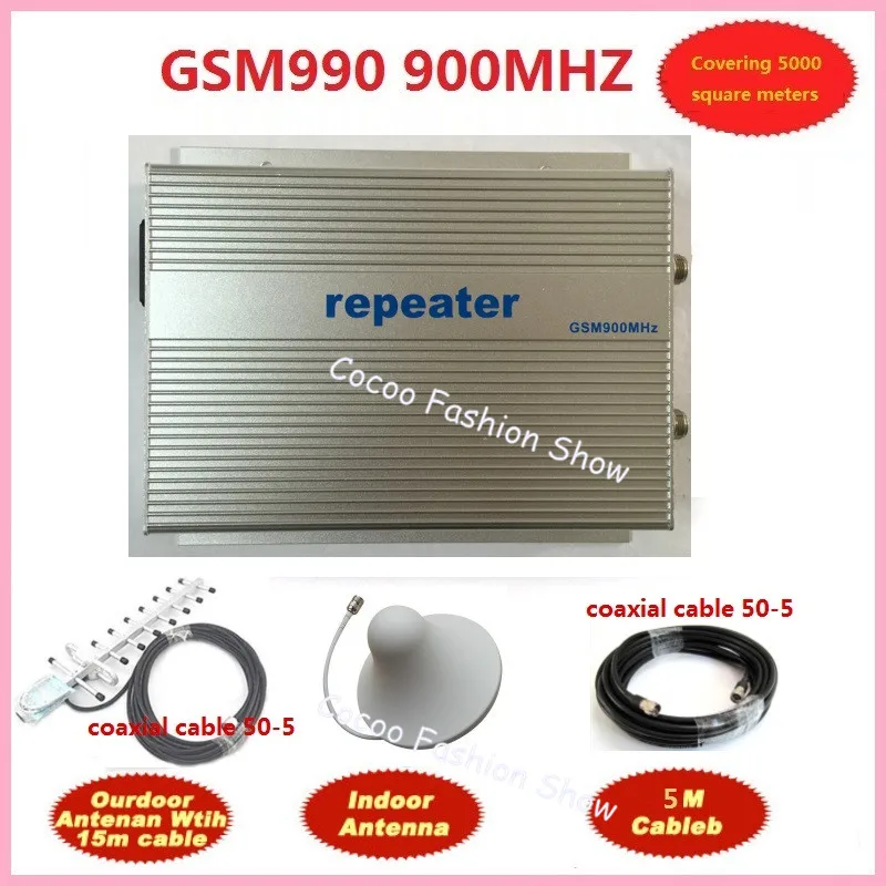 

Direct Marketing sunhans 3w GSM990 GSM 900Mhz cell phone gsm booster coverage 5000square singnal booster repeater