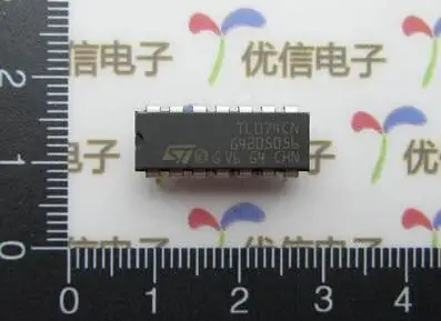 Линия TL074CN четыре JFET операционный усилитель DIP-14--YXDZ | Электронные компоненты и