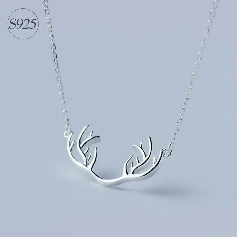 Real. Sterling Silver jewelry antler deer Horn Shape Slide Pendant Necklace animal charm 925-sterling-silver-jewelry 18" GTLX382
Real. Sterling Silver jewelry antler deer Horn Shape Slide Pendant Necklace animal charm 925-sterling-silver-jewelry 18" GTLX382