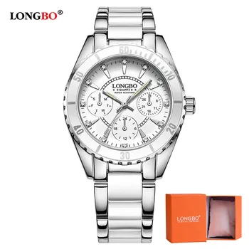 Women's watches 2019 luxury brand LONGBO Watch Women Ceramic And Alloy Ladies watch Bracelet womens wristwatch lady Clock gift
Women's watches 2019 luxury brand LONGBO Watch Women Ceramic And Alloy Ladies watch Bracelet womens wristwatch lady Clock gift