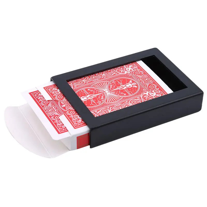 Popular Magic Poker Disappearing Box Close Up Magic Trick Fun Poker Vanishing Case Amazing Playing Card Kids Novelty Toys Gift
Popular Magic Poker Disappearing Box Close Up Magic Trick Fun Poker Vanishing Case Amazing Playing Card Kids Novelty Toys Gift
