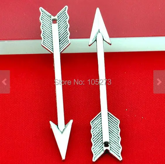 Shooting Arrows 10pcs Antique Silver Large Arrow Charm Pendants 11x63mm - DIY Accessory Jewelry Making
Shooting Arrows 10pcs Antique Silver Large Arrow Charm Pendants 11x63mm - DIY Accessory Jewelry Making