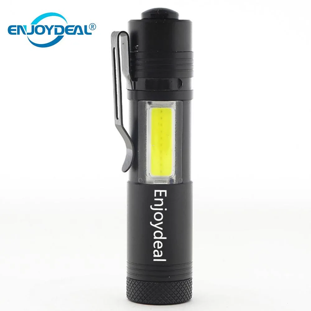 Black Penlight LED Flashlight Torch Portable Q5 COB LED Mini Flashlight Torch 4 Mode Focus Torch Pocket Light Multifunction AA/1
Black Penlight LED Flashlight Torch Portable Q5 COB LED Mini Flashlight Torch 4 Mode Focus Torch Pocket Light Multifunction AA/1