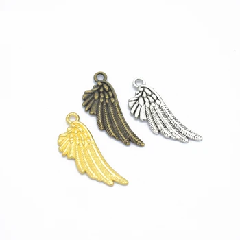 20pcs/lot Angle Wings Metal Feather Charms DIY Pendant Necklace Making Bracelet Charms Handmde Jewelry Accessories Findings
20pcs/lot Angle Wings Metal Feather Charms DIY Pendant Necklace Making Bracelet Charms Handmde Jewelry Accessories Findings