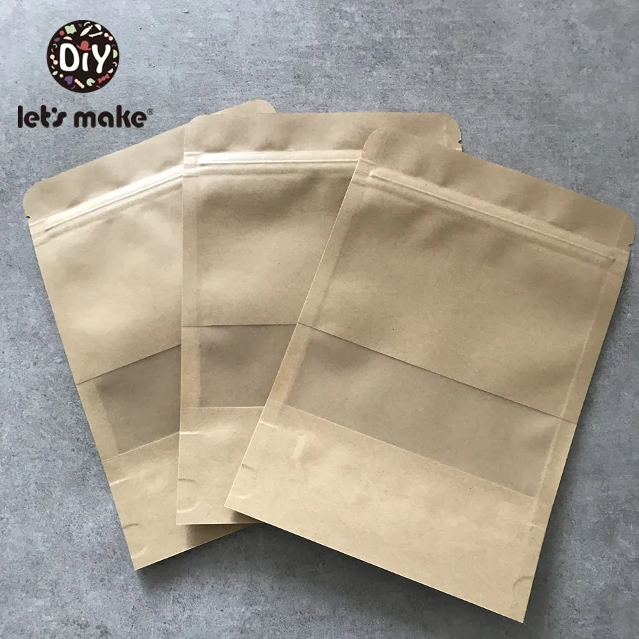 Let'S Make 500Pc Paper Bag Kraft Package 14*20Cm Product Packaging Environmentally Friendly Gift Packages Teething Jewelry Bags
Let'S Make 500Pc Paper Bag Kraft Package 14*20Cm Product Packaging Environmentally Friendly Gift Packages Teething Jewelry Bags