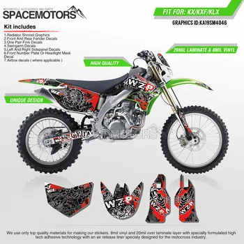 MotoSpace Customized Team Graphics Backgrounds Decals 3M Custom Stickers For KAWASAKI KX250F/450F 06-12 06-11 KLX450R 08-13 046
MotoSpace Customized Team Graphics Backgrounds Decals 3M Custom Stickers For KAWASAKI KX250F/450F 06-12 06-11 KLX450R 08-13 046