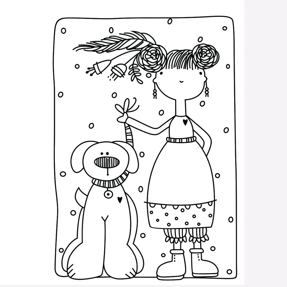 Girls Transparent Clear Silicone Stamp/Seal for DIY scrapbooking/photo album Decorative clear stamp
Girls Transparent Clear Silicone Stamp/Seal for DIY scrapbooking/photo album Decorative clear stamp