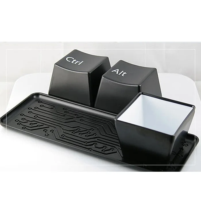 Newfangled Creative Simple Keyboard Ctrl ALT DEL Type Tea Coffee Cup Container 3pcs/Set new cup
Newfangled Creative Simple Keyboard Ctrl ALT DEL Type Tea Coffee Cup Container 3pcs/Set new cup