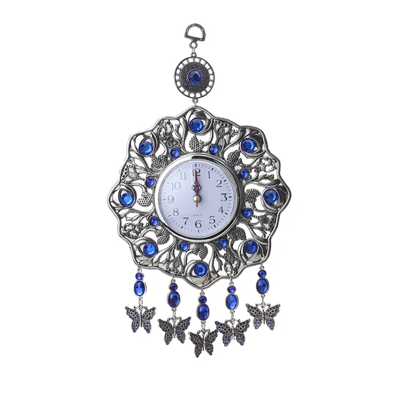 EVIL EYE Turkish Elephont Evil Eye Clock Watch Wall Hanging Pendant Amulet Nazar Watch Home Decoration Office Protector Ornament
EVIL EYE Turkish Elephont Evil Eye Clock Watch Wall Hanging Pendant Amulet Nazar Watch Home Decoration Office Protector Ornament