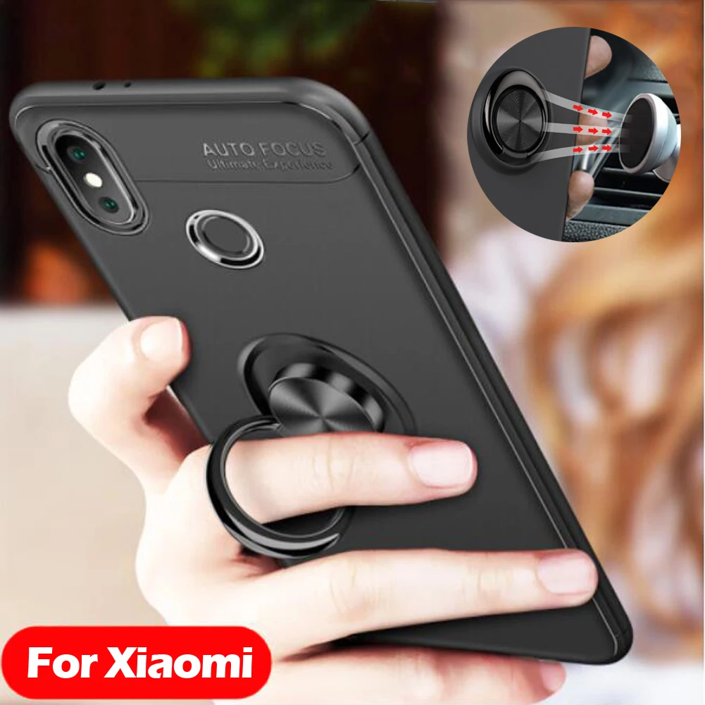 Luxury Shockproof Hybrid Magnetic Ring Stand TPU Soft Phone Protection Back Case Cover Thin For Redmi Note 4X 5A Xiaomi 6 8 SE
Luxury Shockproof Hybrid Magnetic Ring Stand TPU Soft Phone Protection Back Case Cover Thin For Redmi Note 4X 5A Xiaomi 6 8 SE