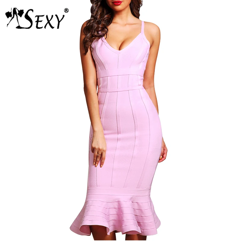 Gosexy 2019 New Sexy Deep V Spaghetti Strap Backless Bandage Party Dress Elegant Women Midi Mermaid Lady Dress Femme Vestidos
Gosexy 2019 New Sexy Deep V Spaghetti Strap Backless Bandage Party Dress Elegant Women Midi Mermaid Lady Dress Femme Vestidos