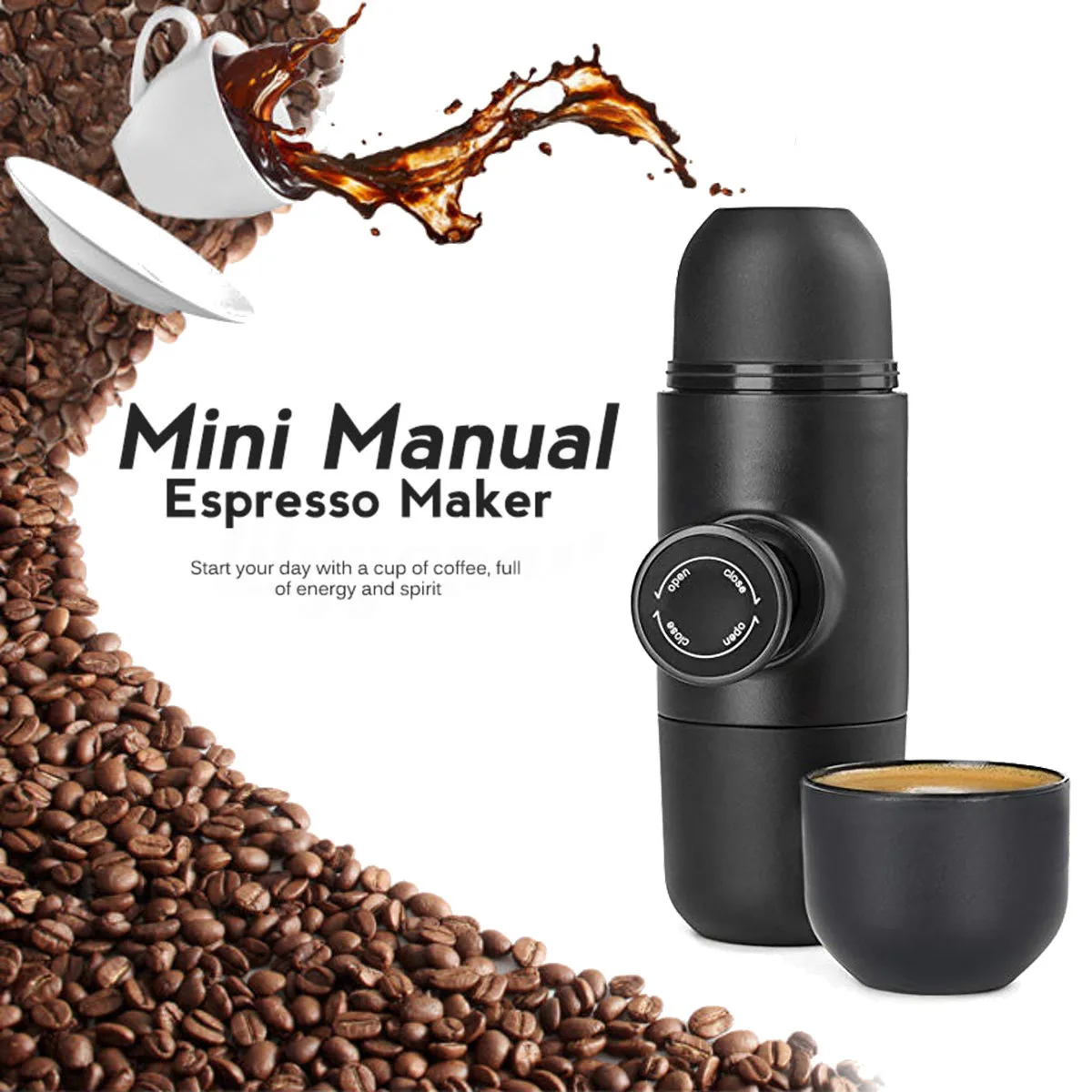 High quality Portable Espresso Machine Travel Camping Coffee Maker Hand-pump Expresso Coffee Machine drop shipping S13 35
High quality Portable Espresso Machine Travel Camping Coffee Maker Hand-pump Expresso Coffee Machine drop shipping S13 35