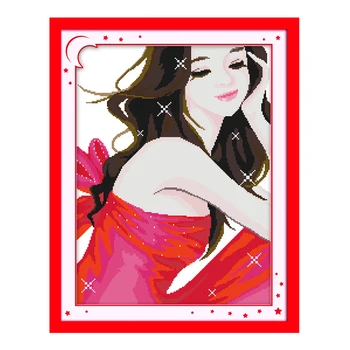 JoySunday chinese count cross stitch diy purple red rhyme girl woman DMC14CT11CT cotton needlework livingroom baby room painting
JoySunday chinese count cross stitch diy purple red rhyme girl woman DMC14CT11CT cotton needlework livingroom baby room painting