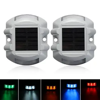 Solar LED Pathway Driveway Lights Dock Path Step Road Safety Lamps Road Dock Lamp 6Leds 500M Visible Distance Security Lights
Solar LED Pathway Driveway Lights Dock Path Step Road Safety Lamps Road Dock Lamp 6Leds 500M Visible Distance Security Lights