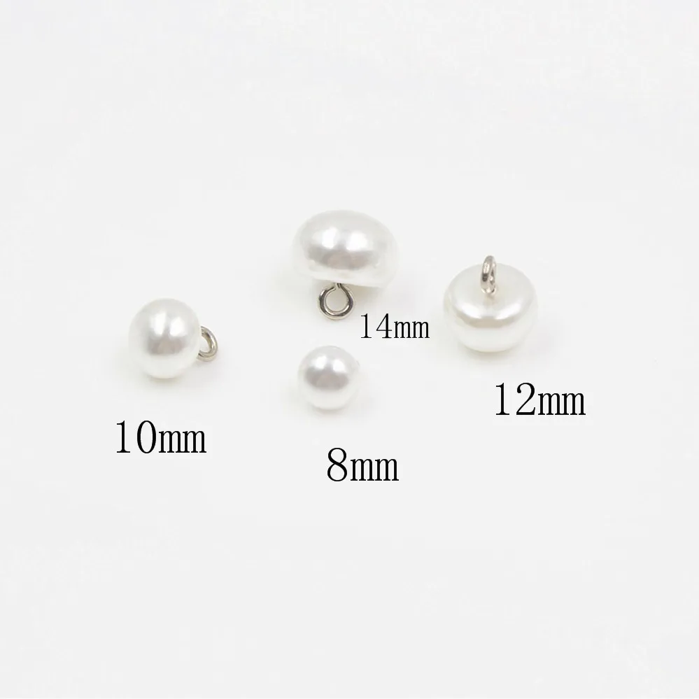 Good quality 8/10/12/14mm Pearl button sweater coat decoration buttons accessories DIY 10Pcs/Lot ZZ-0001
Good quality 8/10/12/14mm Pearl button sweater coat decoration buttons accessories DIY 10Pcs/Lot ZZ-0001