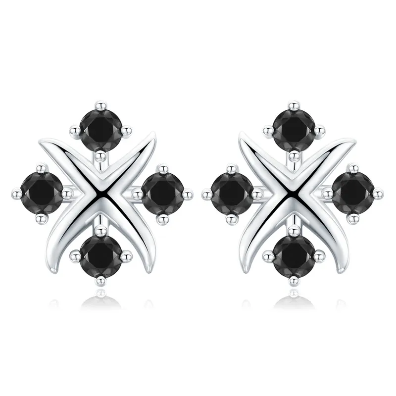 Black Awn Romantic 925 Sterling Silver Jewelry Natural Black Spinel Party Stud Earrings for Women Bijoux I118
Black Awn Romantic 925 Sterling Silver Jewelry Natural Black Spinel Party Stud Earrings for Women Bijoux I118